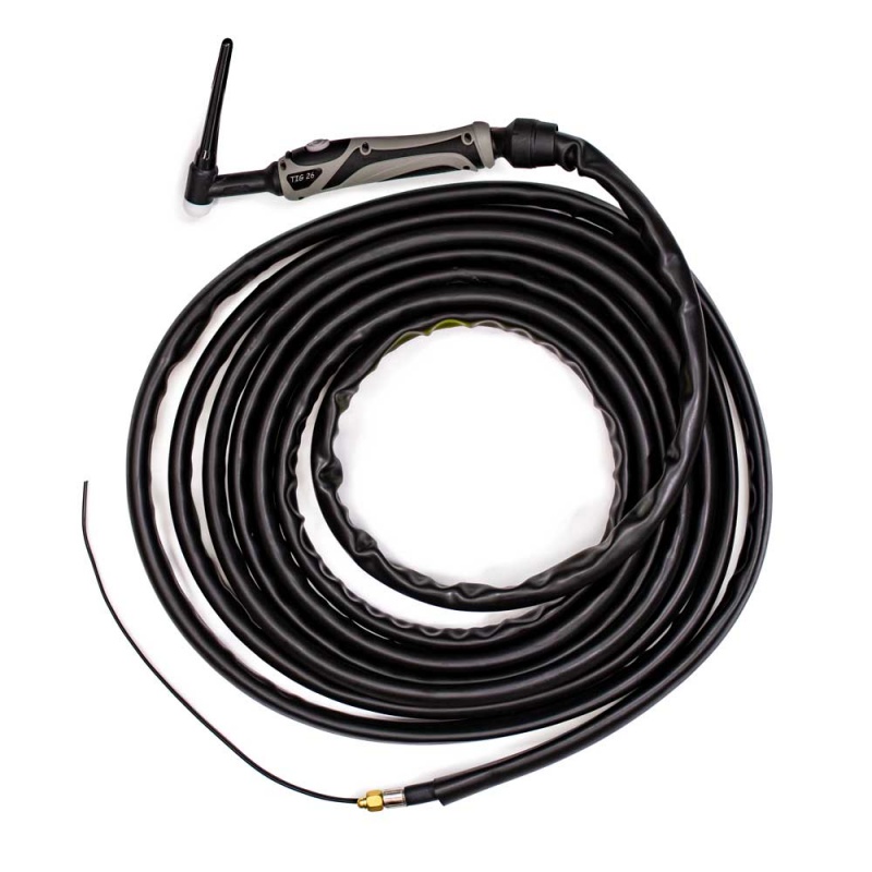 Aurora Горелка TIG 26 (TIG 26F, 180A(35%), M12x1, 8m гибкая (без управляющих разъемов), 12151)