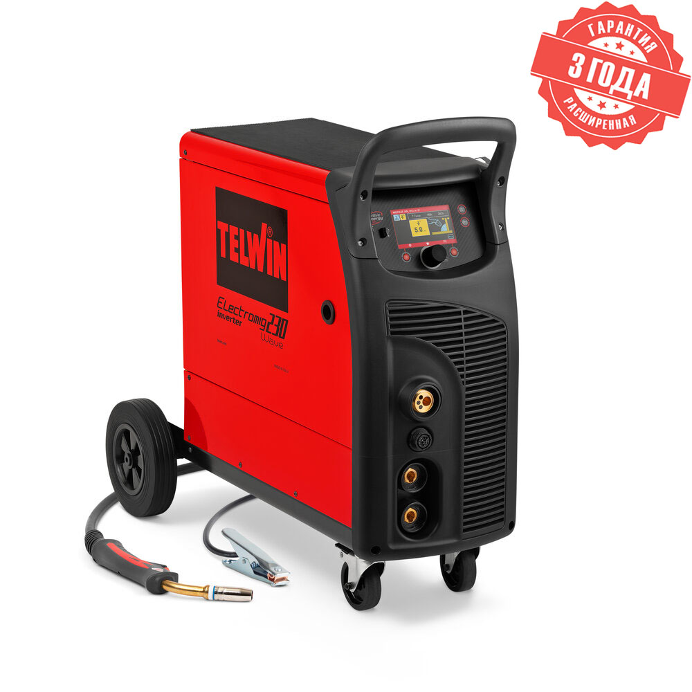 TELWIN Сварочный полуавтомат ELECTROMIG 230 WAVE 400V