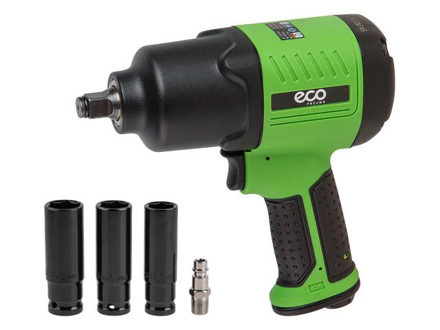 ECO Пневмогайковерт AIW-980S 950/1200 Нм (закр./откр.); 3 ступени крут.мом.