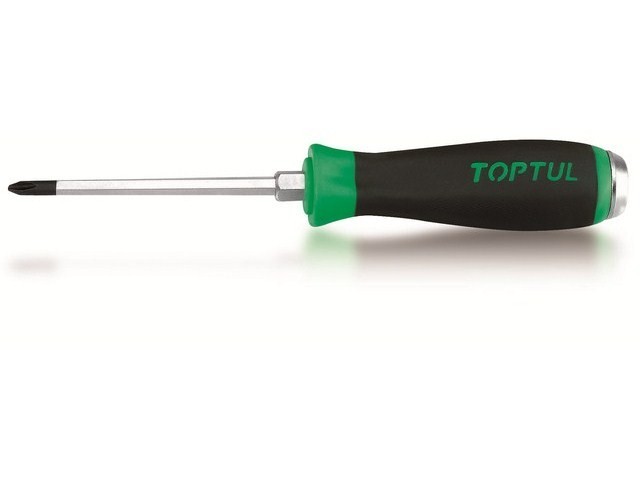 TOPTUL Отвертка ударная (крестовая, "+" PH2x100мм, FBGB0210)
