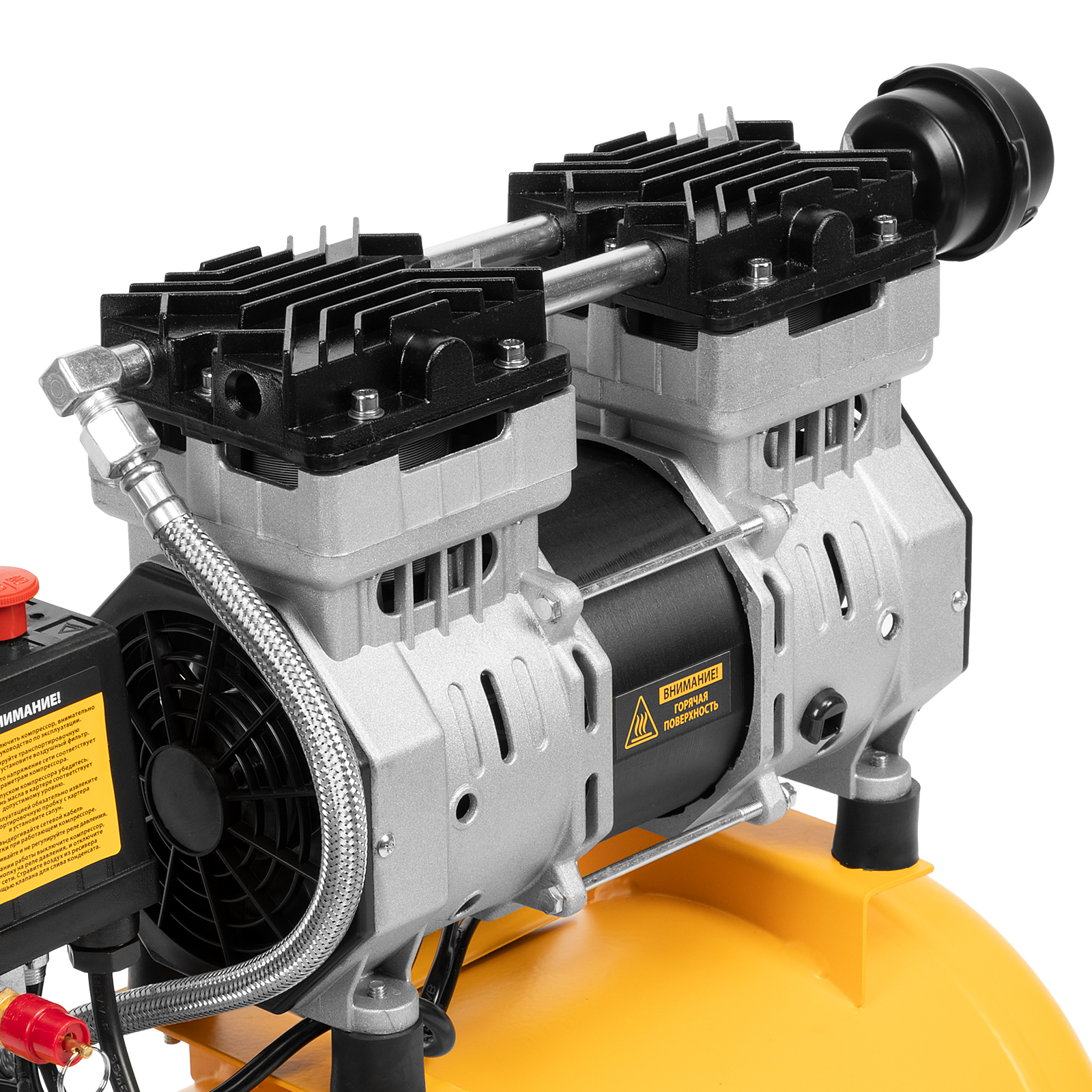 DENZEL Компрессор DLS950/24 безмаслянный малошумный(58026)