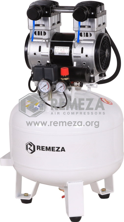 REMEZA Компрессор поршневой безмасляный СБ4-50.OLD15С (3026540)