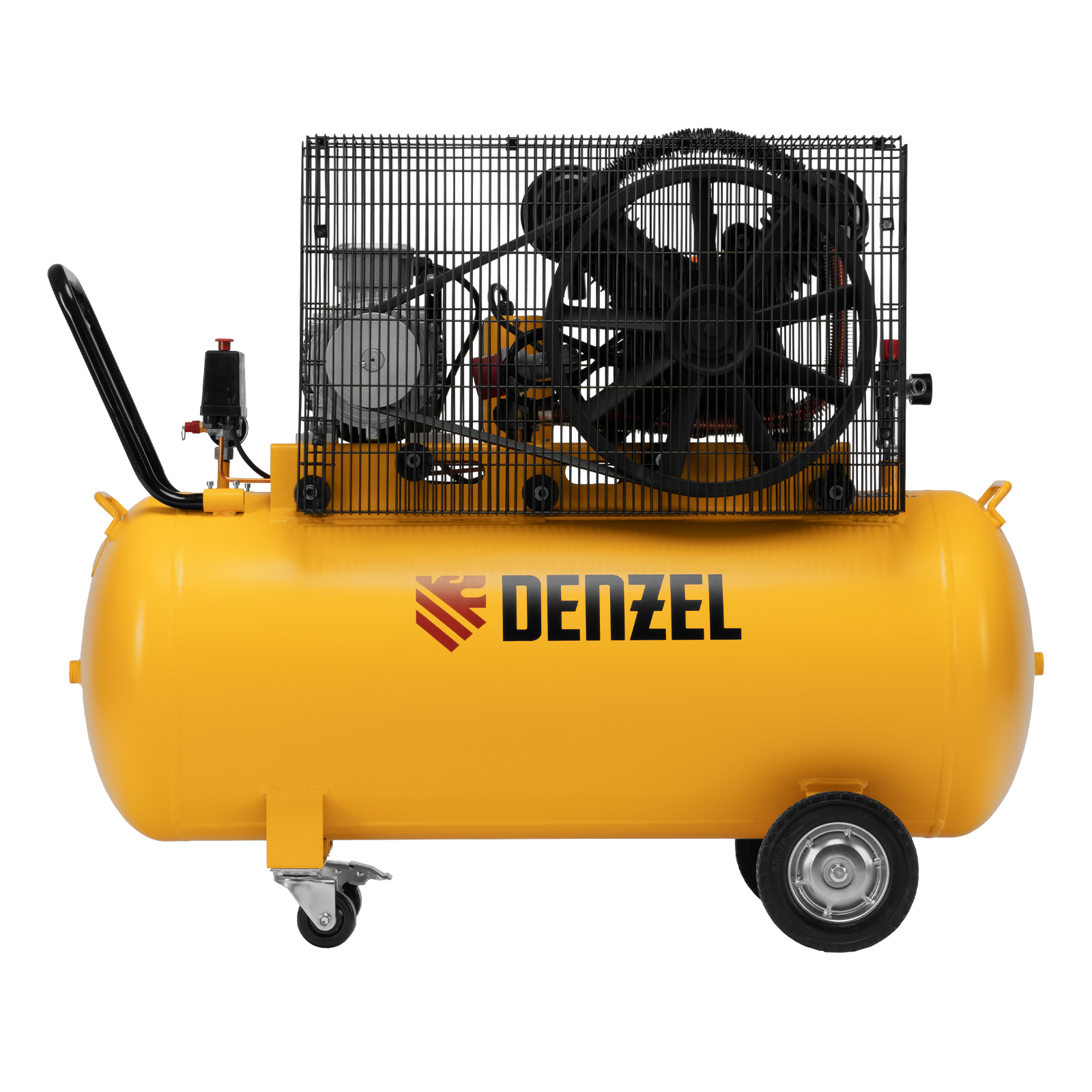 DENZEL Компрессор воздушный  рем. привод BCV 4000-T/200, 4,0 кВт, 200 литров, 690 л/мин(58120)