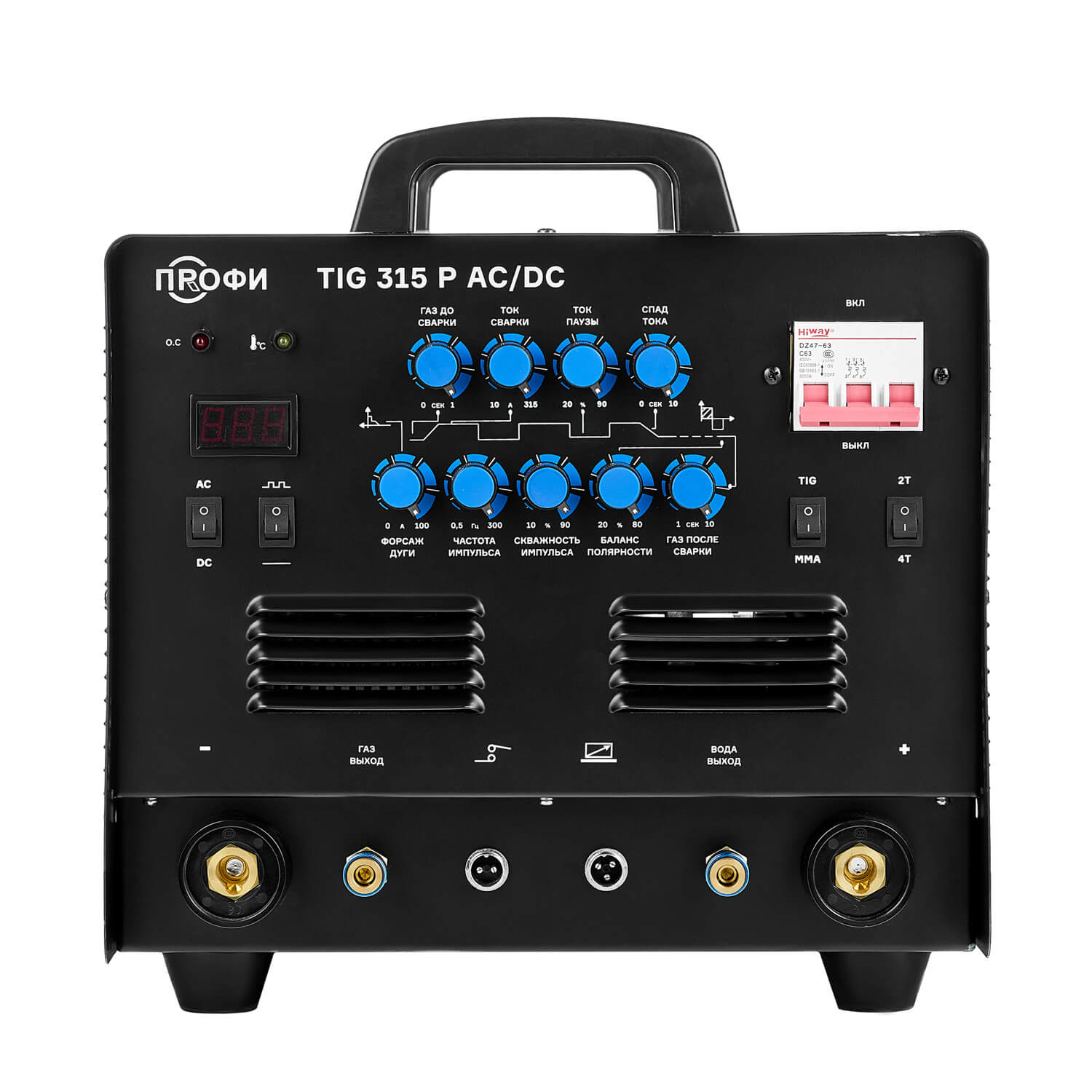 ПТК Аргонодуговой аппарат ПРОФИ TIG 315 P AC/DC