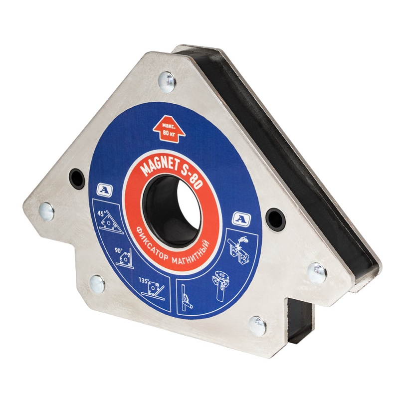 Aurora Магнитный фиксатор Magnet (S-80, 45°/90°/135°, усилие 80кг, 38411)