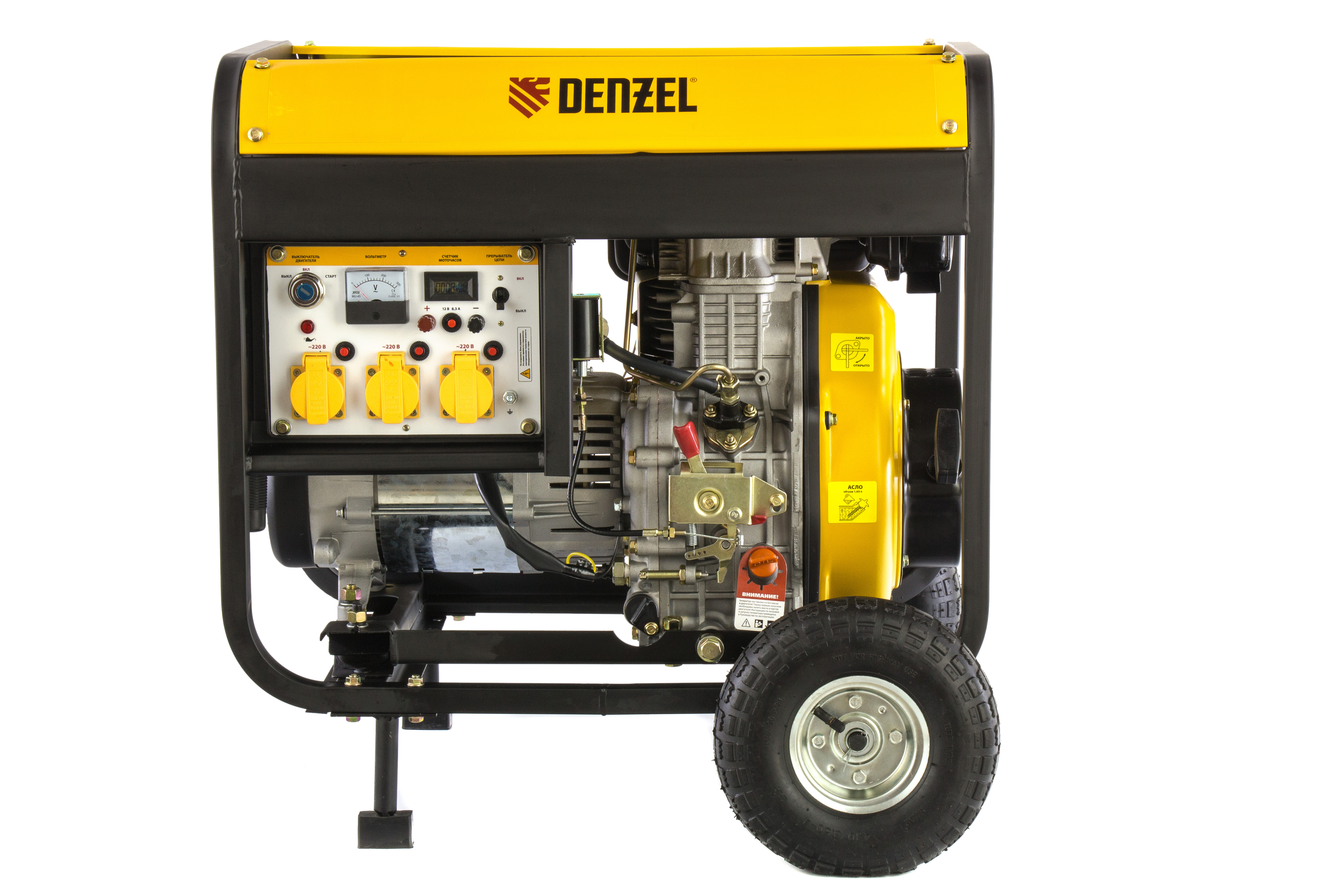 DENZEL Генератор дизельный DD6300E