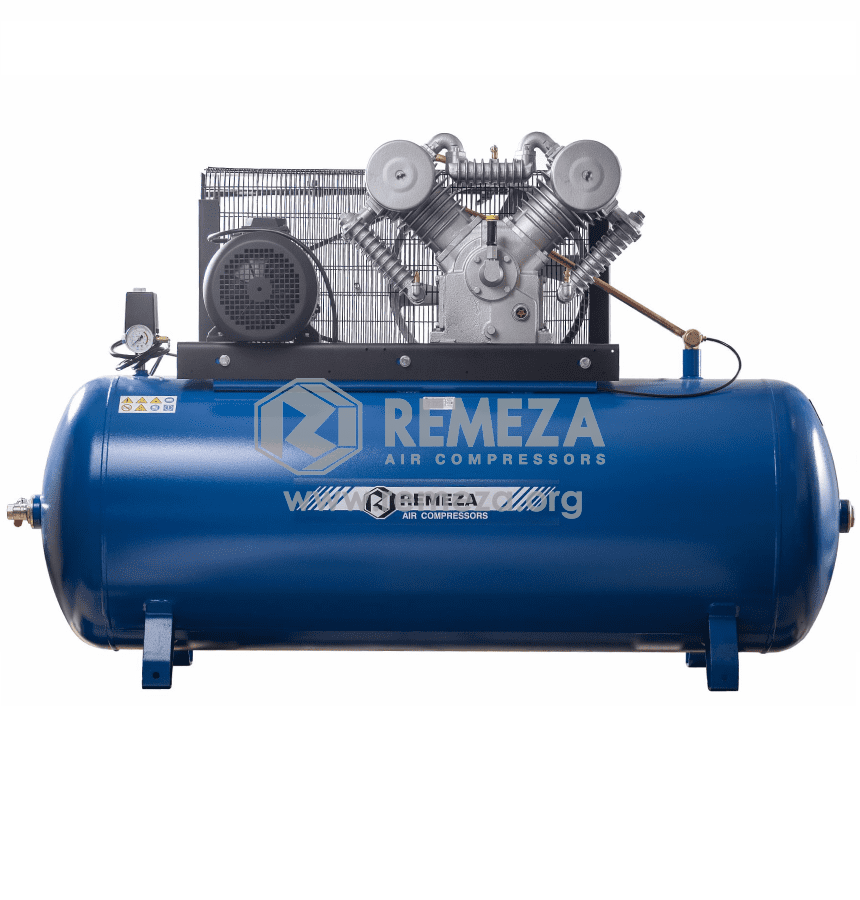 REMEZA Компрессор поршневой двухступенчатый СБ 4/Ф-500 LT 100 (20388)