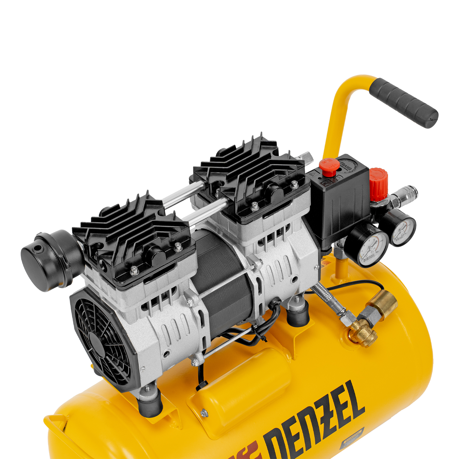 DENZEL Компрессор DLS950/24 безмаслянный малошумный(58026)