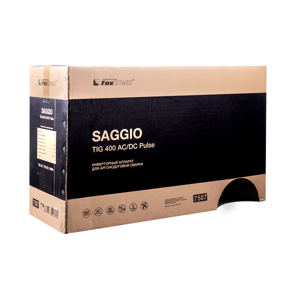 Foxweld Аргонодуговой аппарат SAGGIO TIG 400 AC/DC PULSE