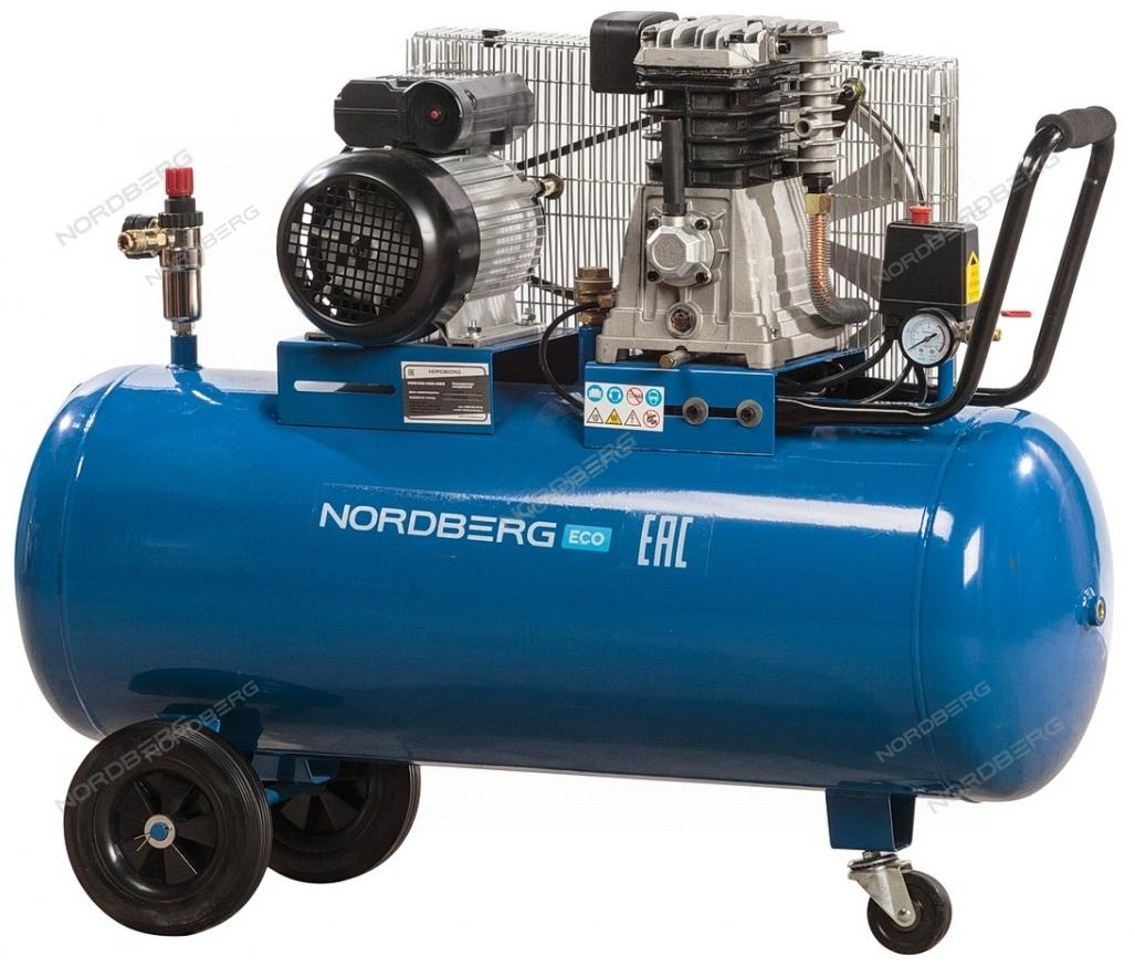 NORDBERG Компрессор NCE100/400-220 поршневой ECO