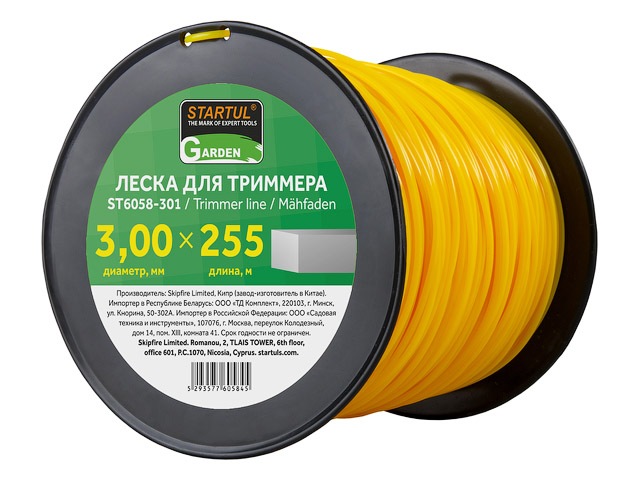 STARTUL Леска для триммера GARDEN