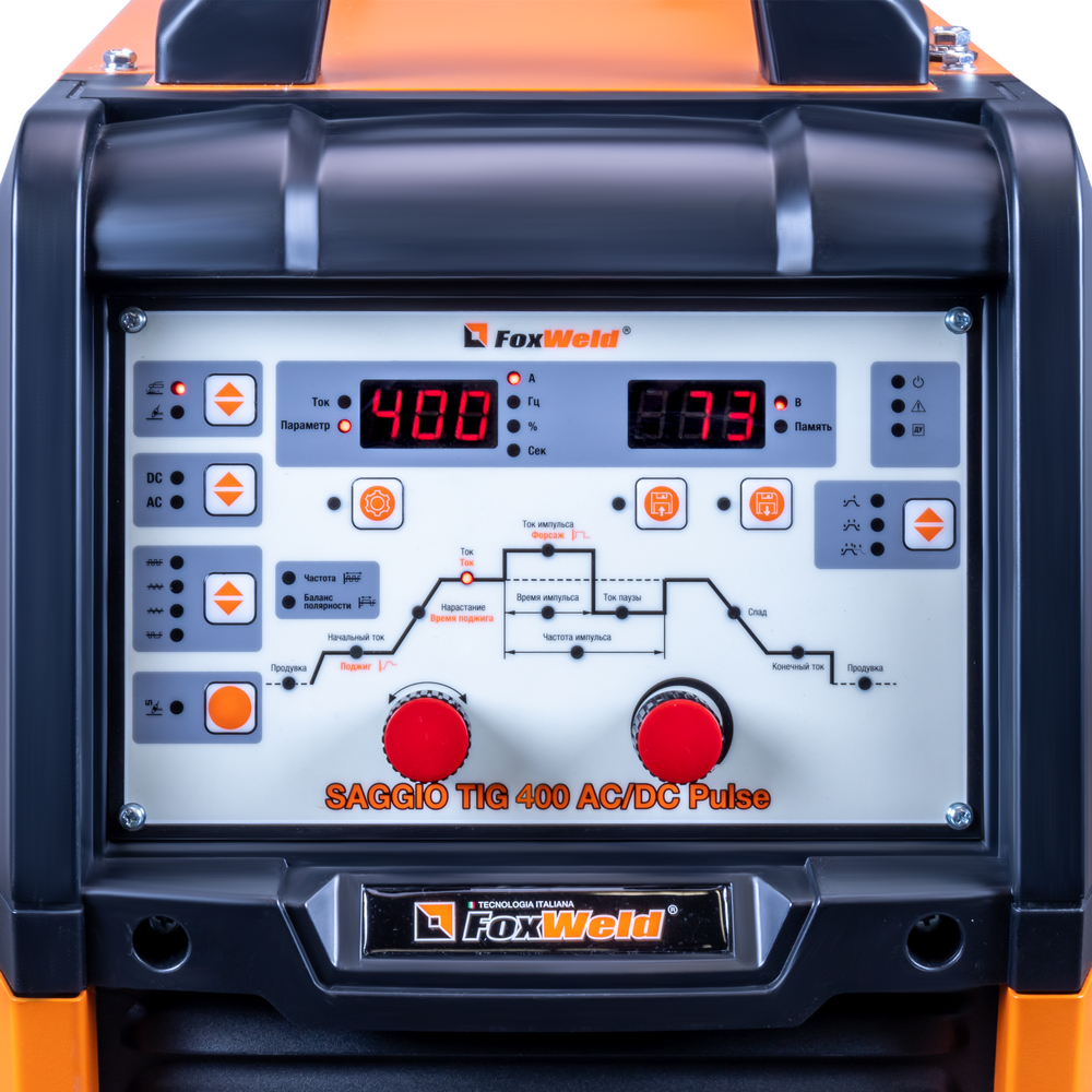 Foxweld Аргонодуговой аппарат SAGGIO TIG 400 AC/DC PULSE