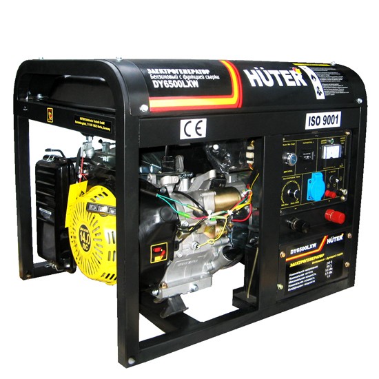 Huter Портативный бензогенератор DY6500LXW
