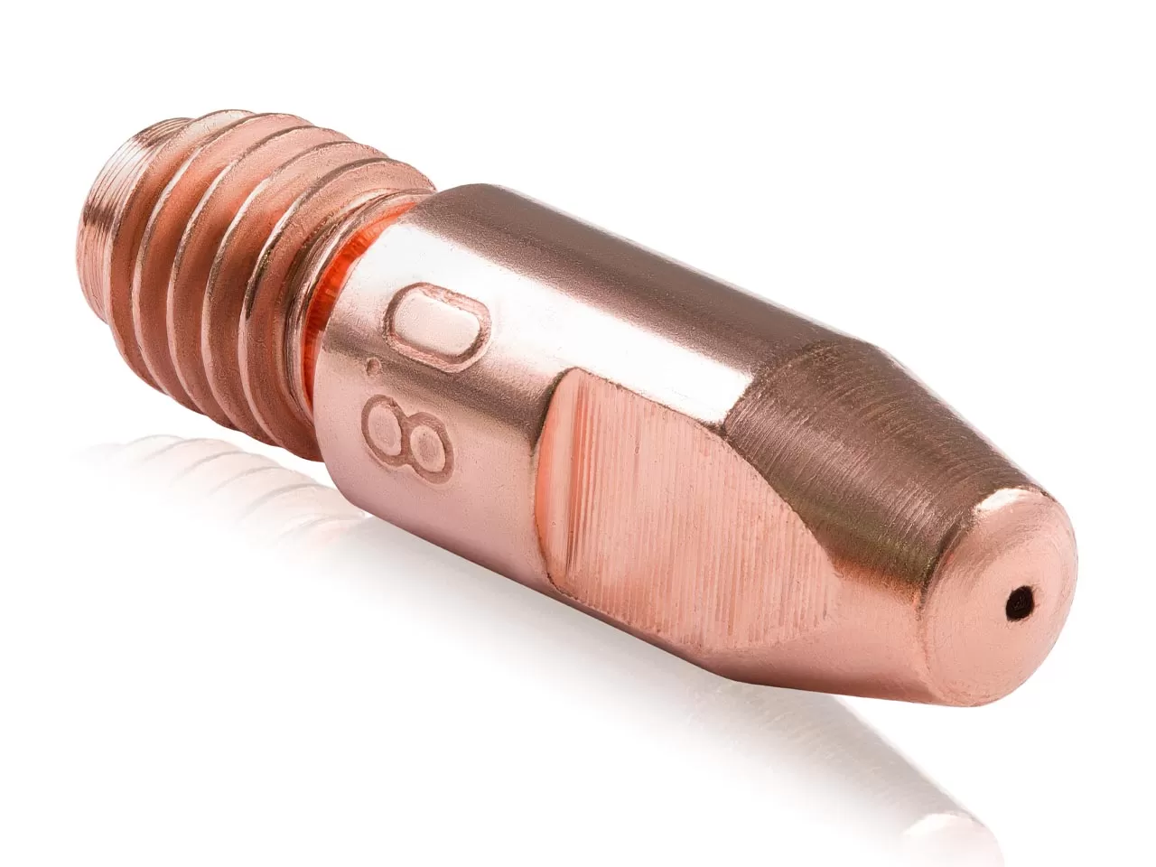 Кедр Наконечники сварочные для горелок MIG/MAG (PRIME, E-Cu, М8 / Ø 0.8мм (10.0 / 30), 8015638)