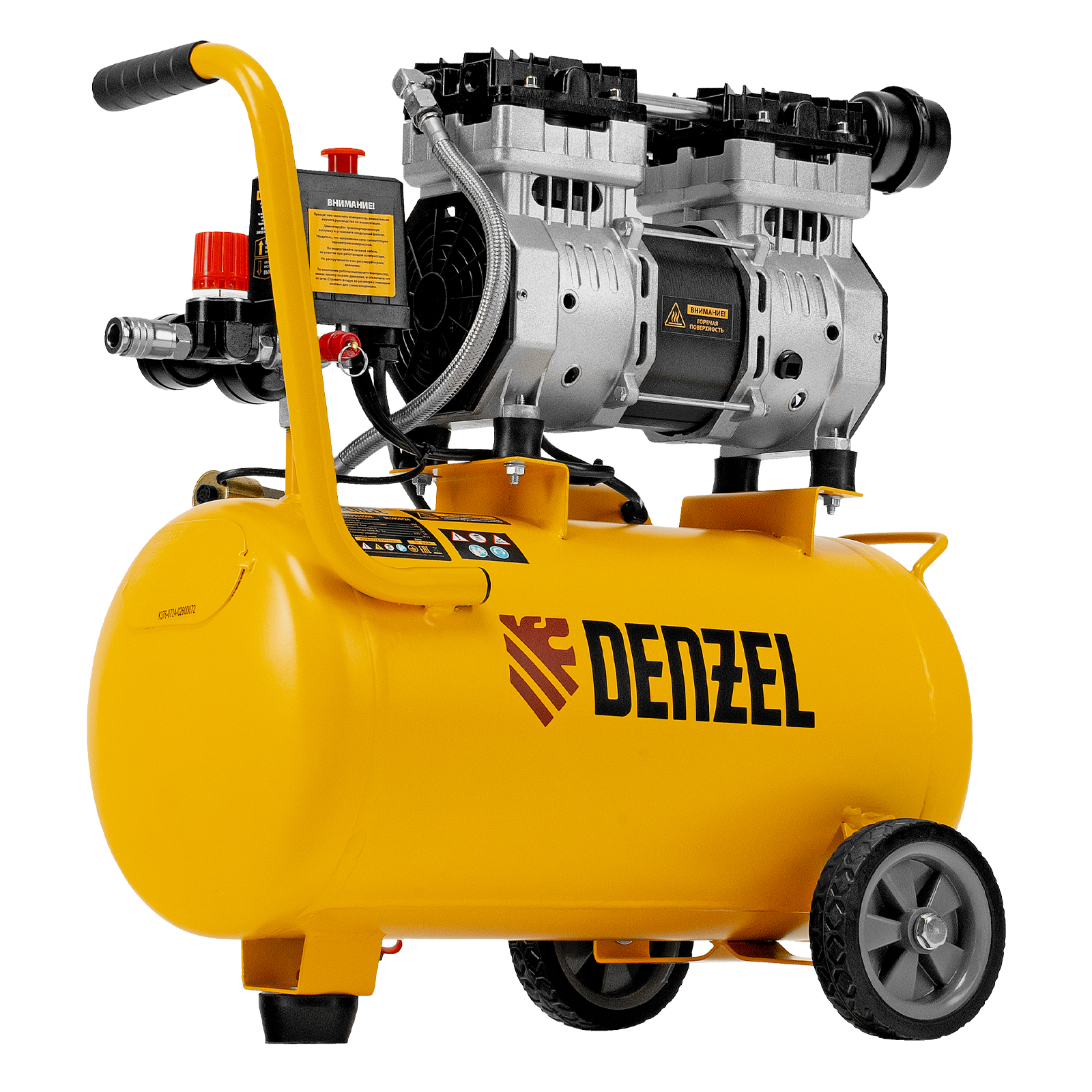 DENZEL Компрессор DLS950/24 безмаслянный малошумный(58026)