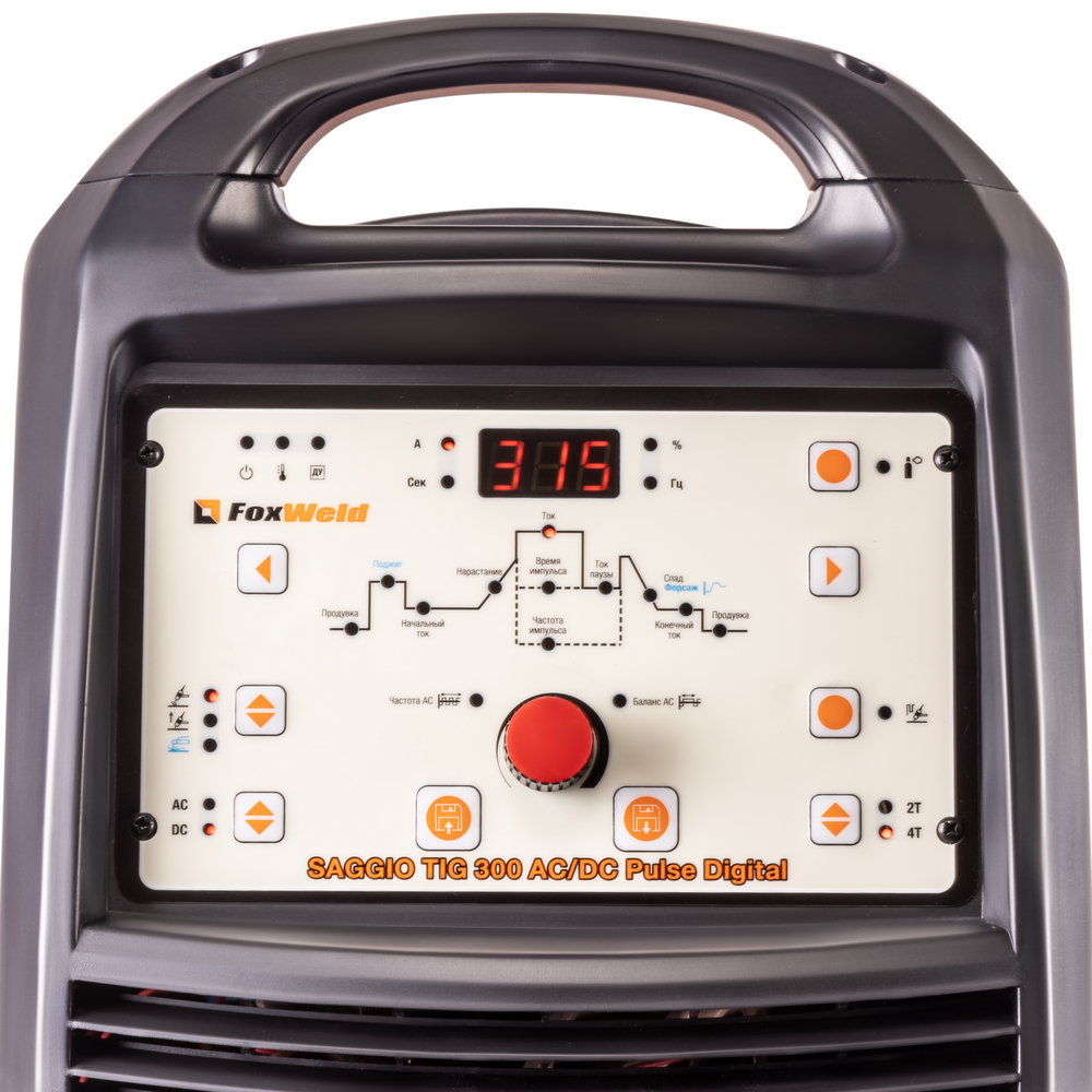 Foxweld Аргонодуговой аппарат SAGGIO TIG 300 AC/DC Pulse Digital