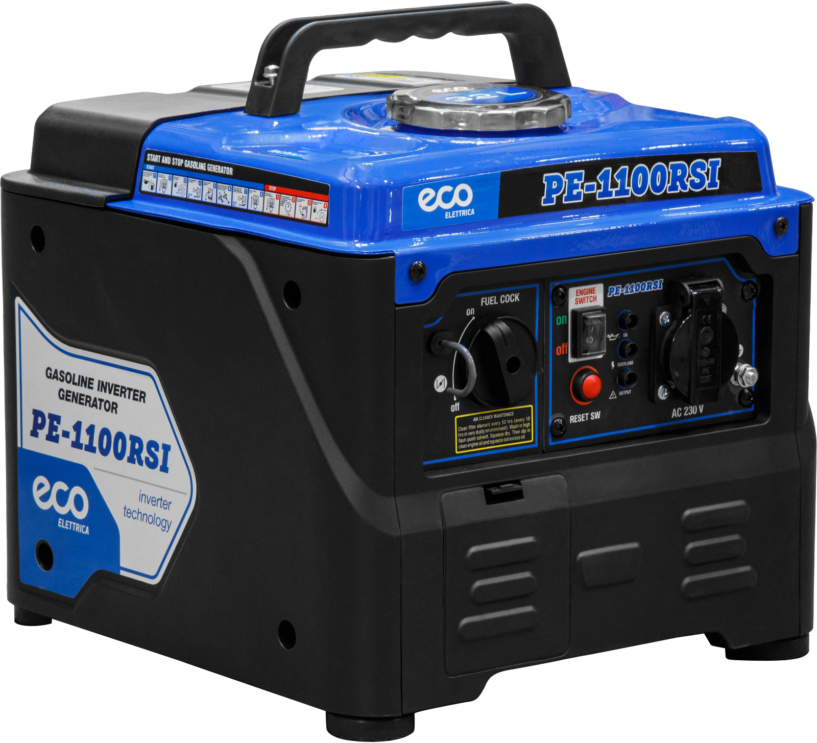 ECO Электростанция бензиновая PE-1100RSI