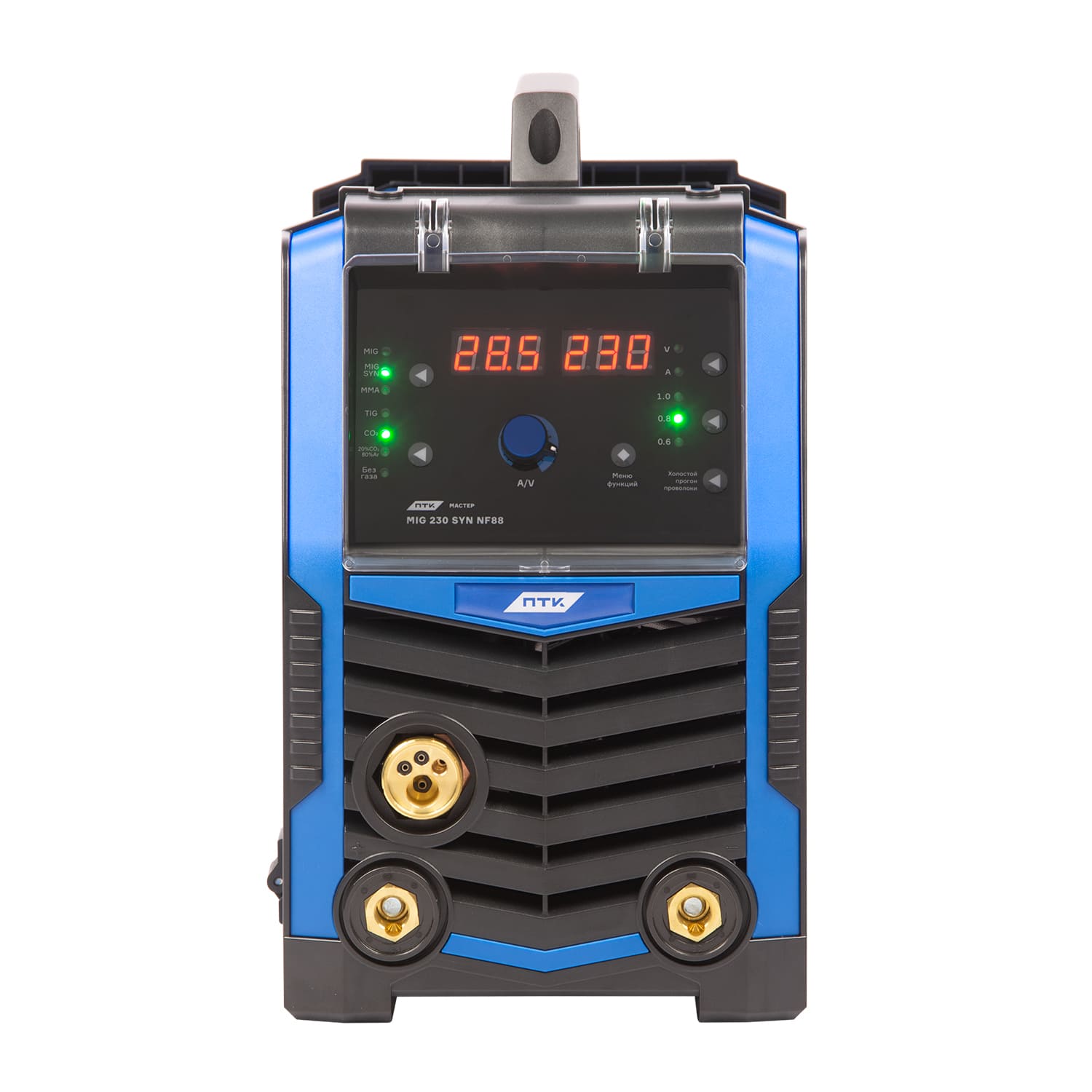 ПТК Сварочный полуавтомат МАСТЕР MIG 230 P SYN NF89 LED