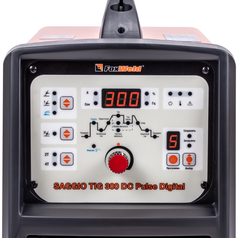 Foxweld Аргонодуговой аппарат SAGGIO TIG 300 DC Pulse Digital