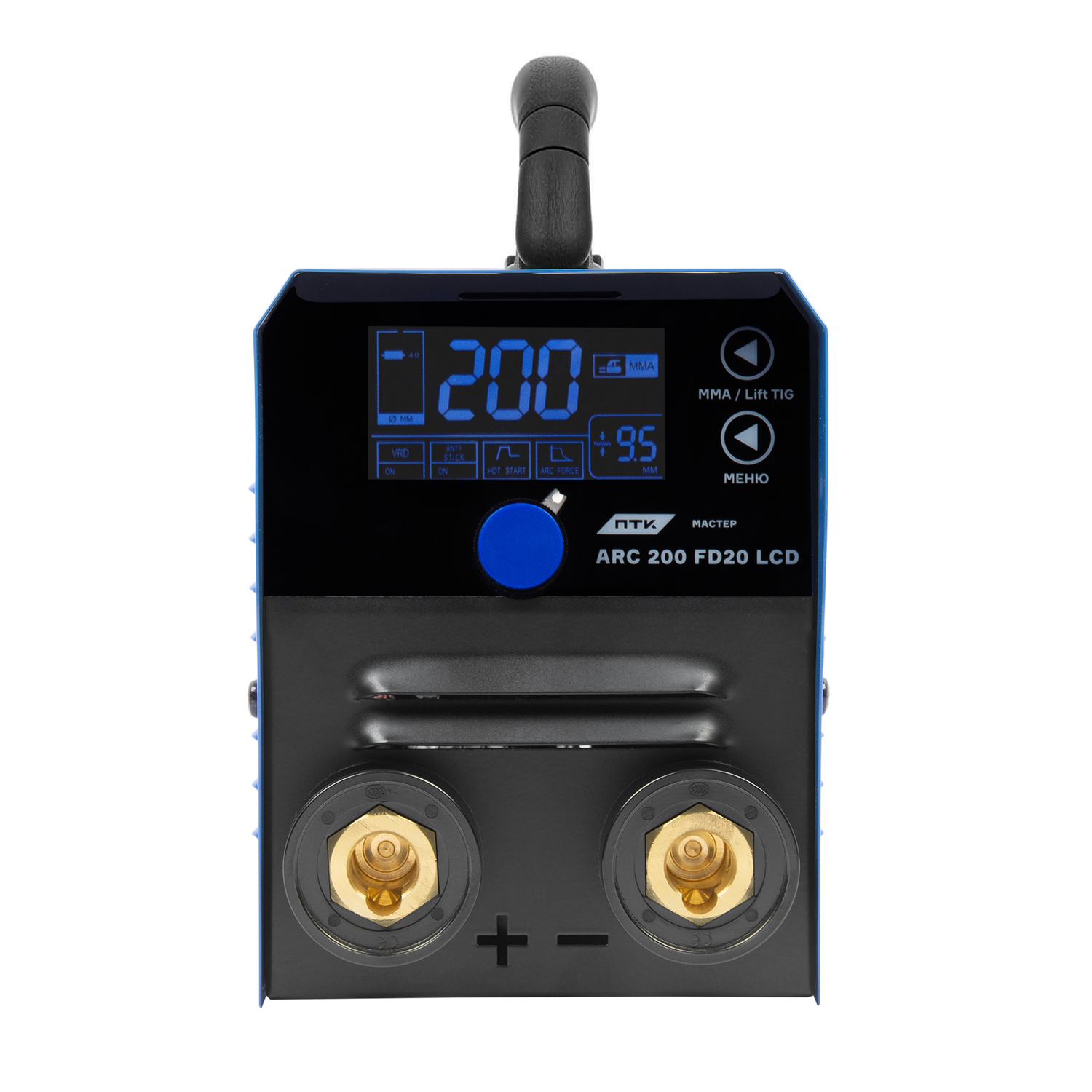 ПТК Сварочный инвертор МАСТЕР ARC 200 FD20 LCD