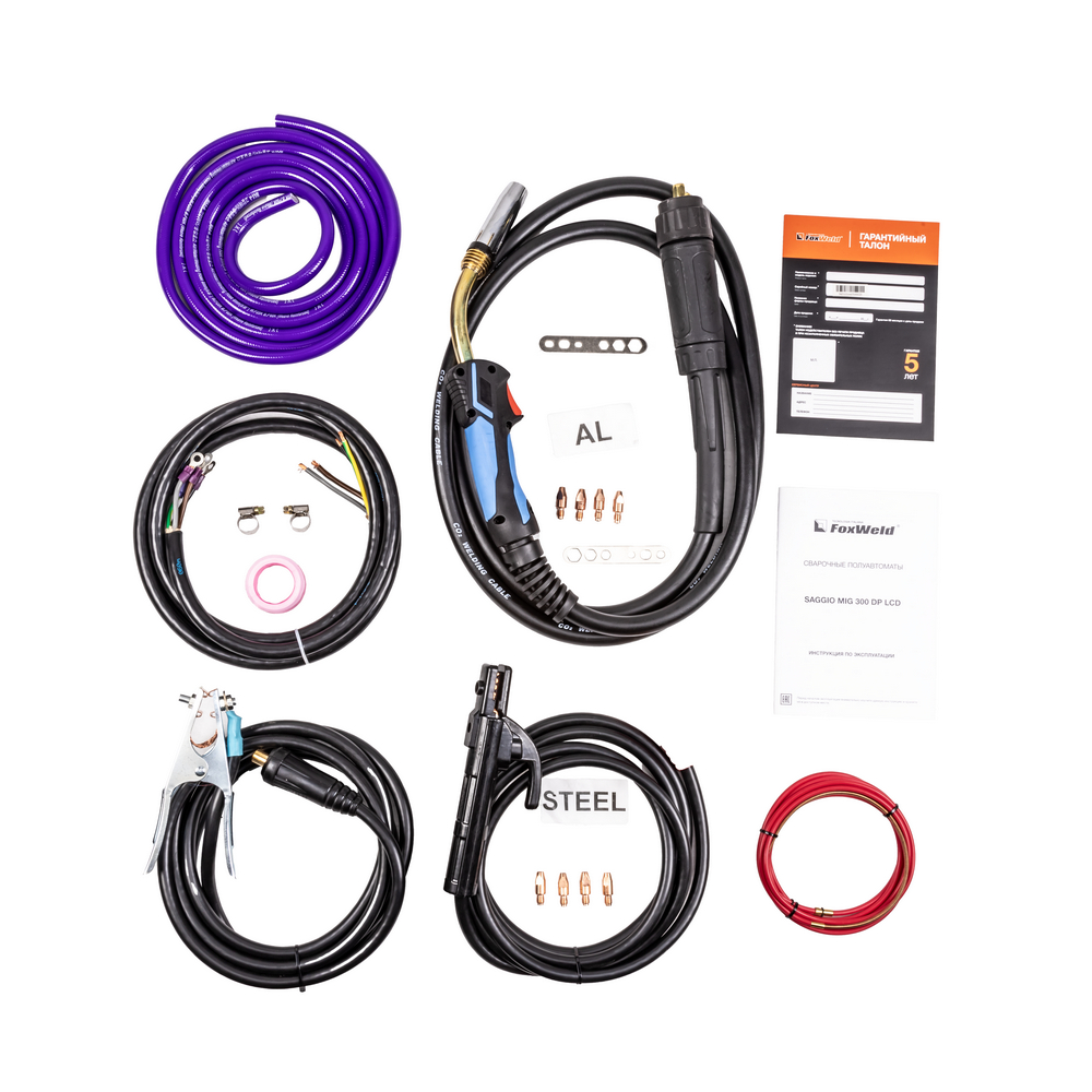 Foxweld Сварочный полуавтомат SAGGIO MIG 300 DP LCD