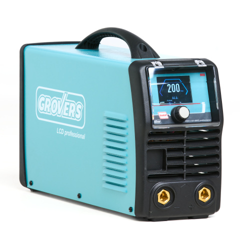 GROVERS Сварочный инвертор MMA LCD-200G PULSE professional