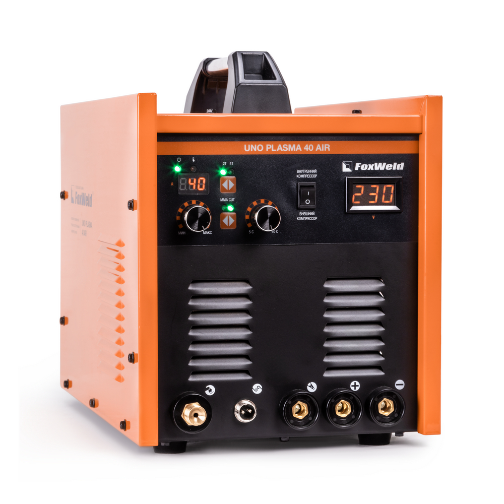 Foxweld Плазморез со встроенным компрессором UNO Plasma 40 Air + ММА