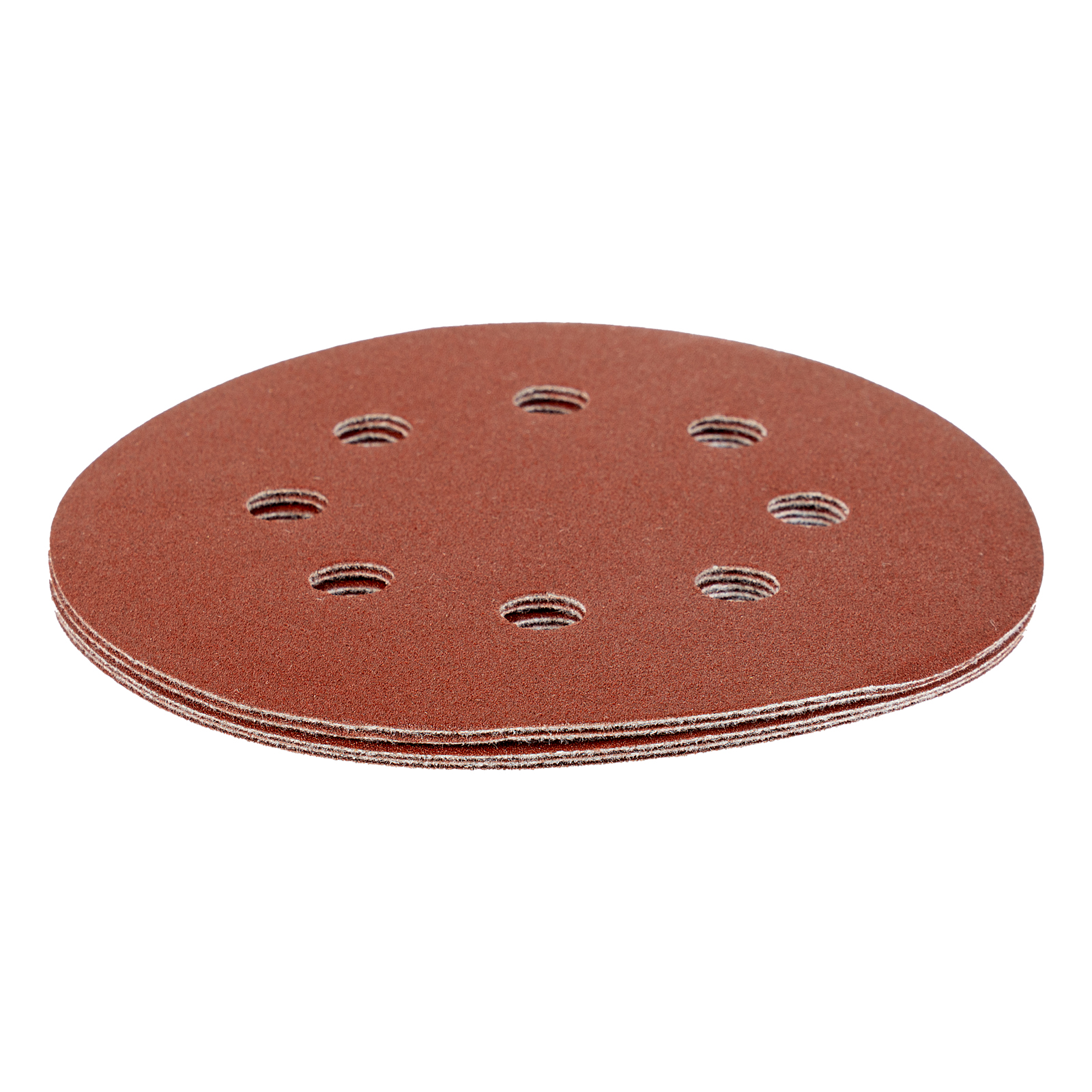 MATRIX Круги шлифовальные для ЭШМ на липучке  (125 mm, P150, 8, 73807)