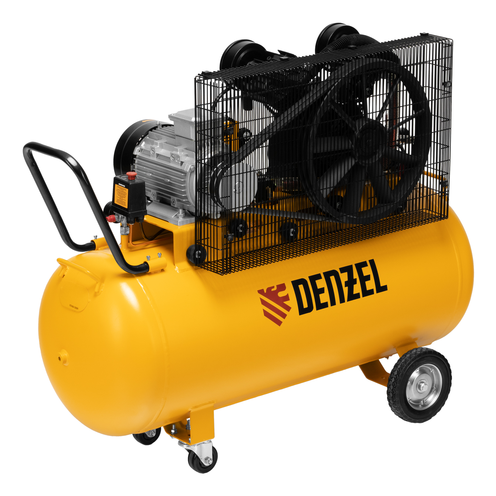 DENZEL Компрессор воздушный  рем. привод BCV 4000-T/200, 4,0 кВт, 200 литров, 690 л/мин(58120)