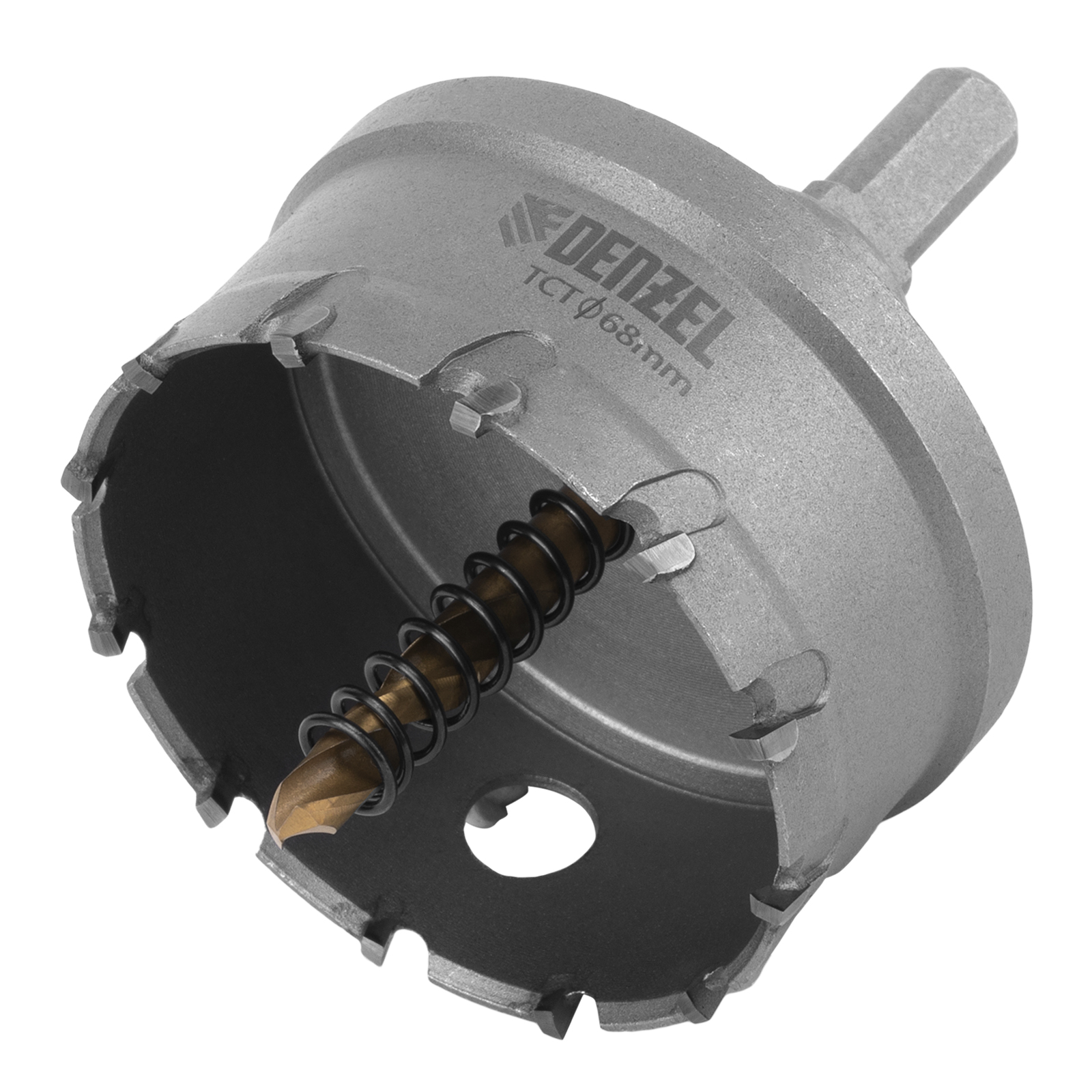 DENZEL Коронка по металлу твердосплавная (d68 mm, 724019)