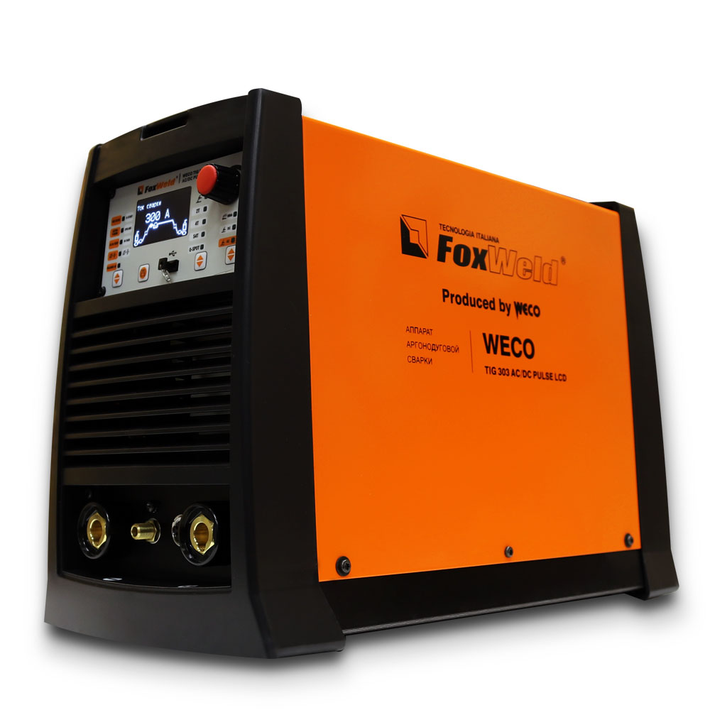 Foxweld Аргонодуговой аппарат WECO TIG 303 AC/DC PULSE LCD