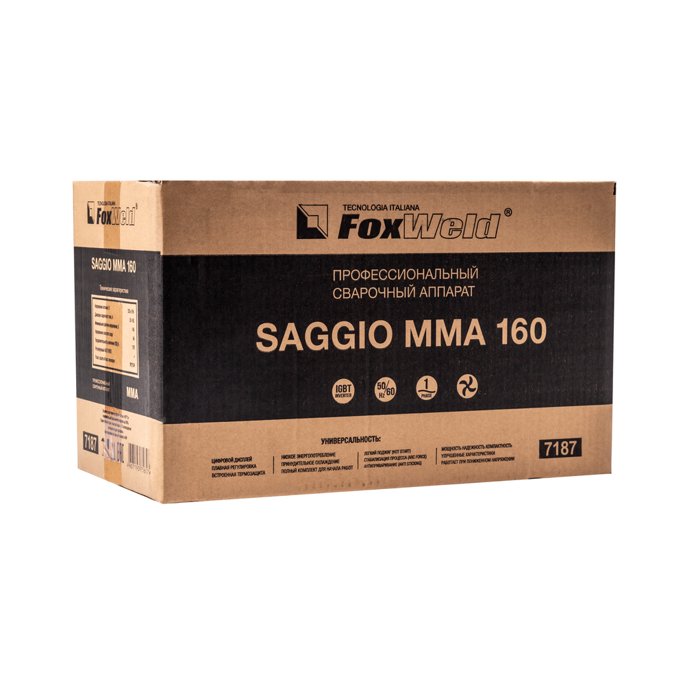 Foxweld Сварочный инвертор SAGGIO MMA 160
