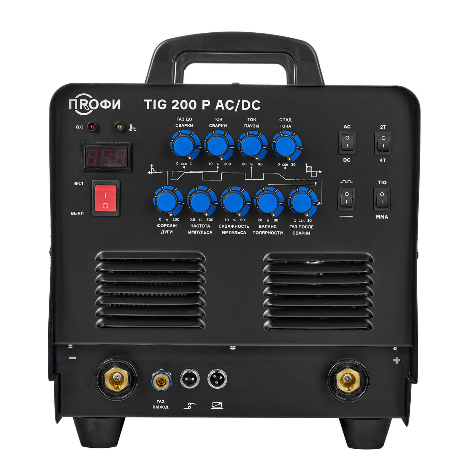 ПТК Аргонодуговой аппарат ПРОФИ TIG 200 P AC/DC (НАКС)