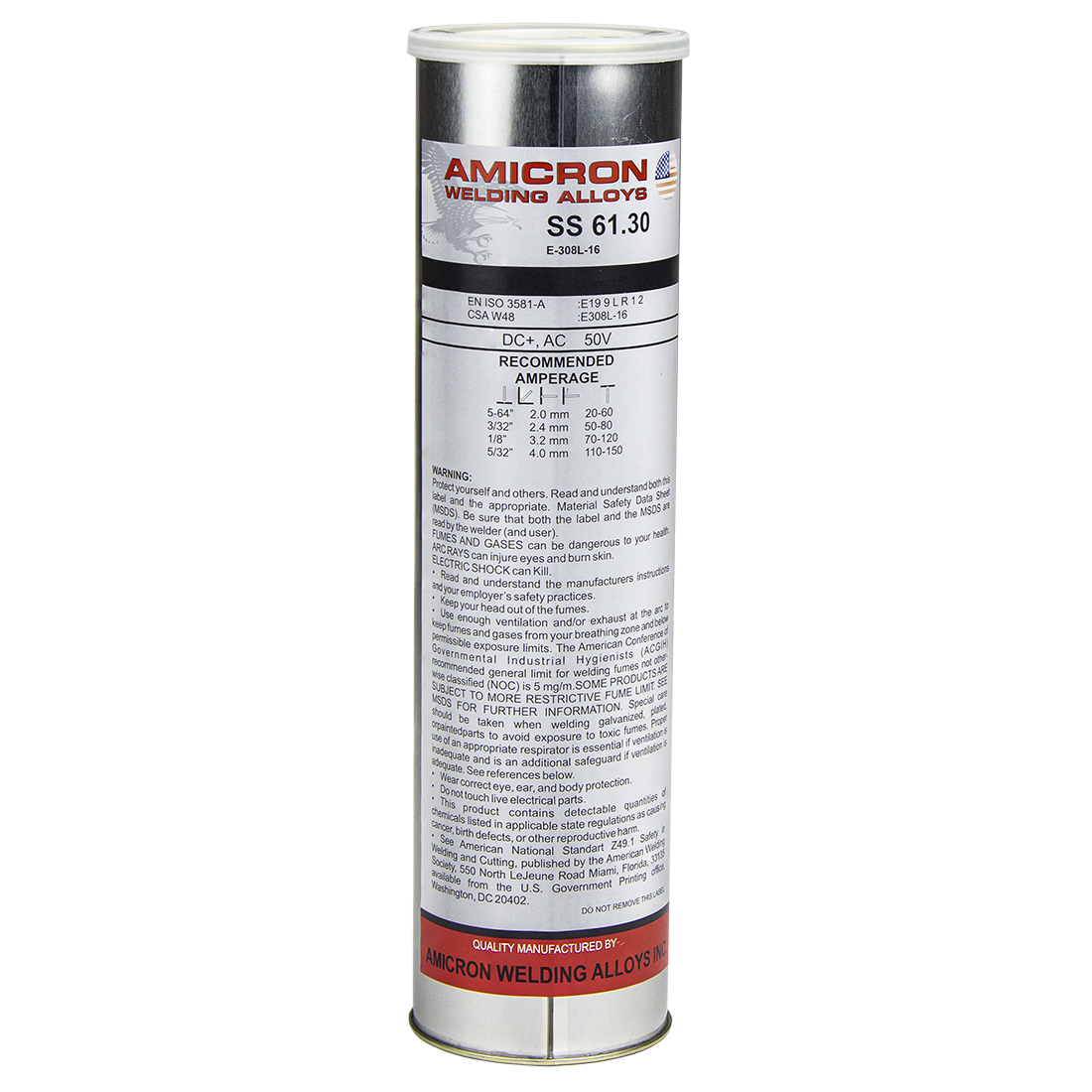 AMICRON WELDING ALLOYS SS 61.30