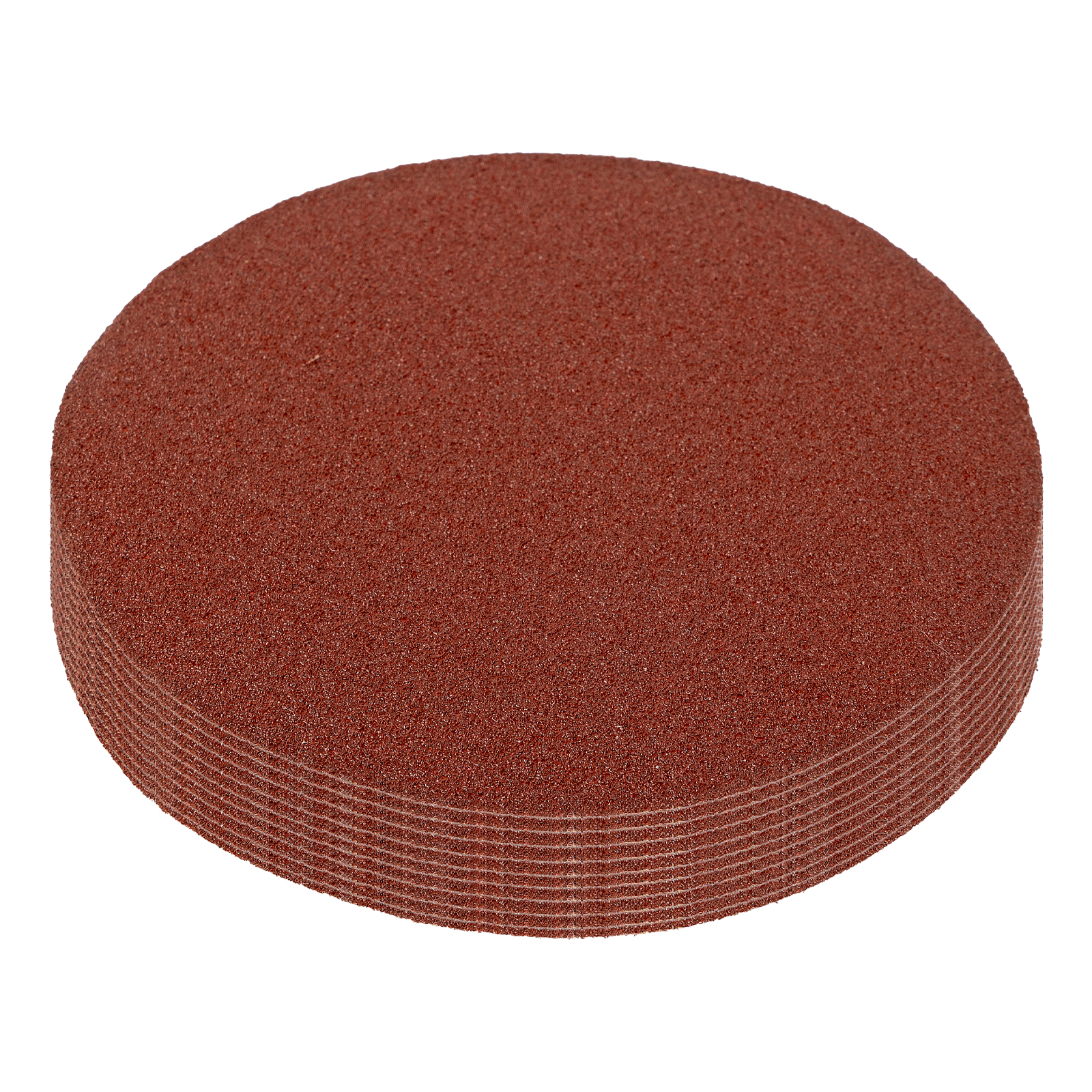 MATRIX Круги шлифовальные для ЭШМ на липучке  (125 mm, P80(16H), без отверстий, 73845)