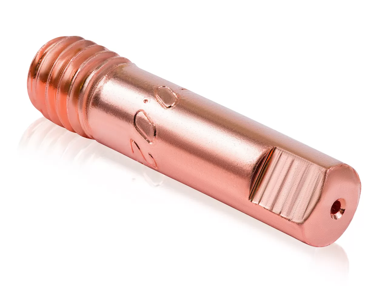 Кедр Наконечники сварочные для горелок MIG/MAG (PRO, E-Cu, М6 / Ø 0.6мм (6.0 / 25), прямой, 8000965)