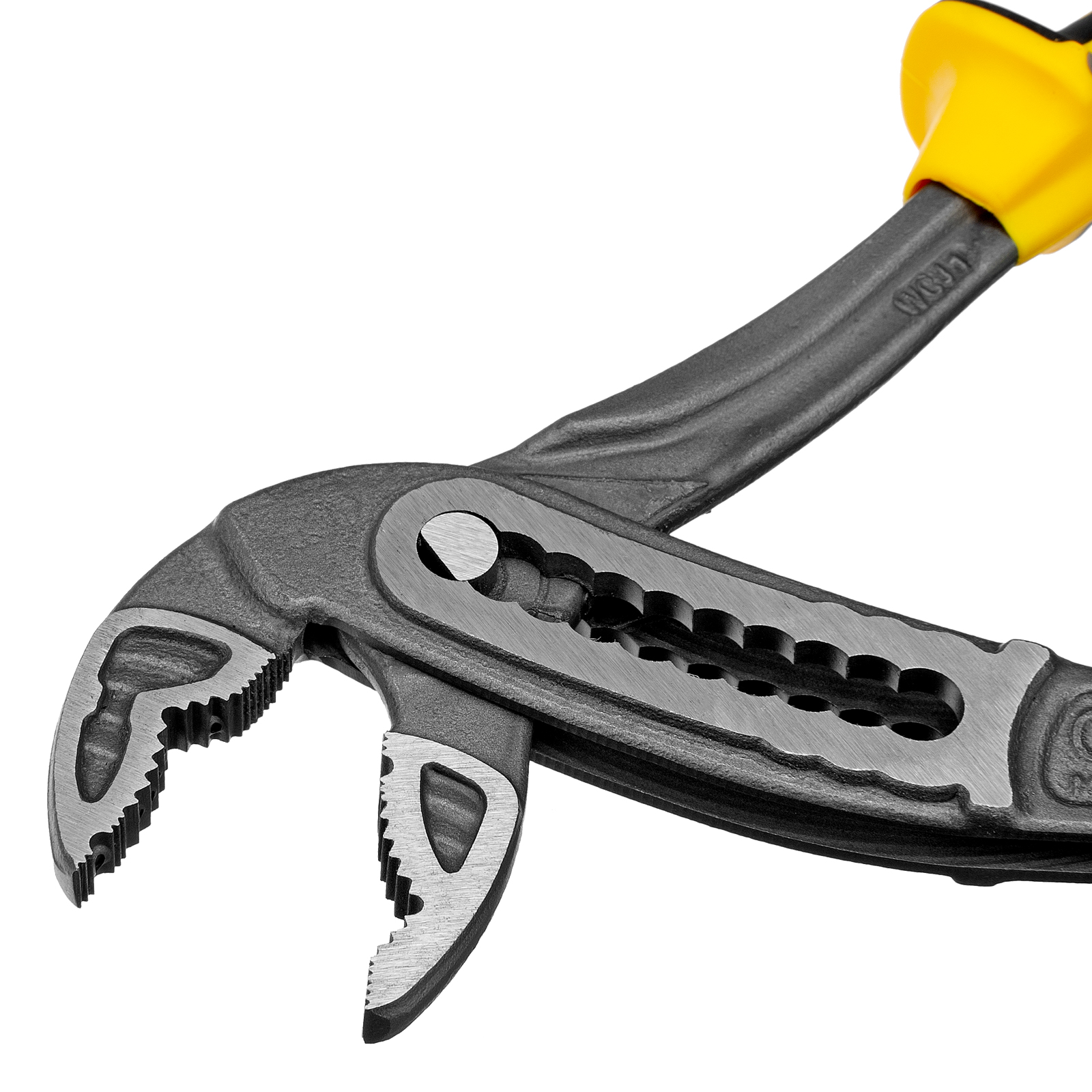 DENZEL Клещи переставные трехкомпонентные рукоятки 