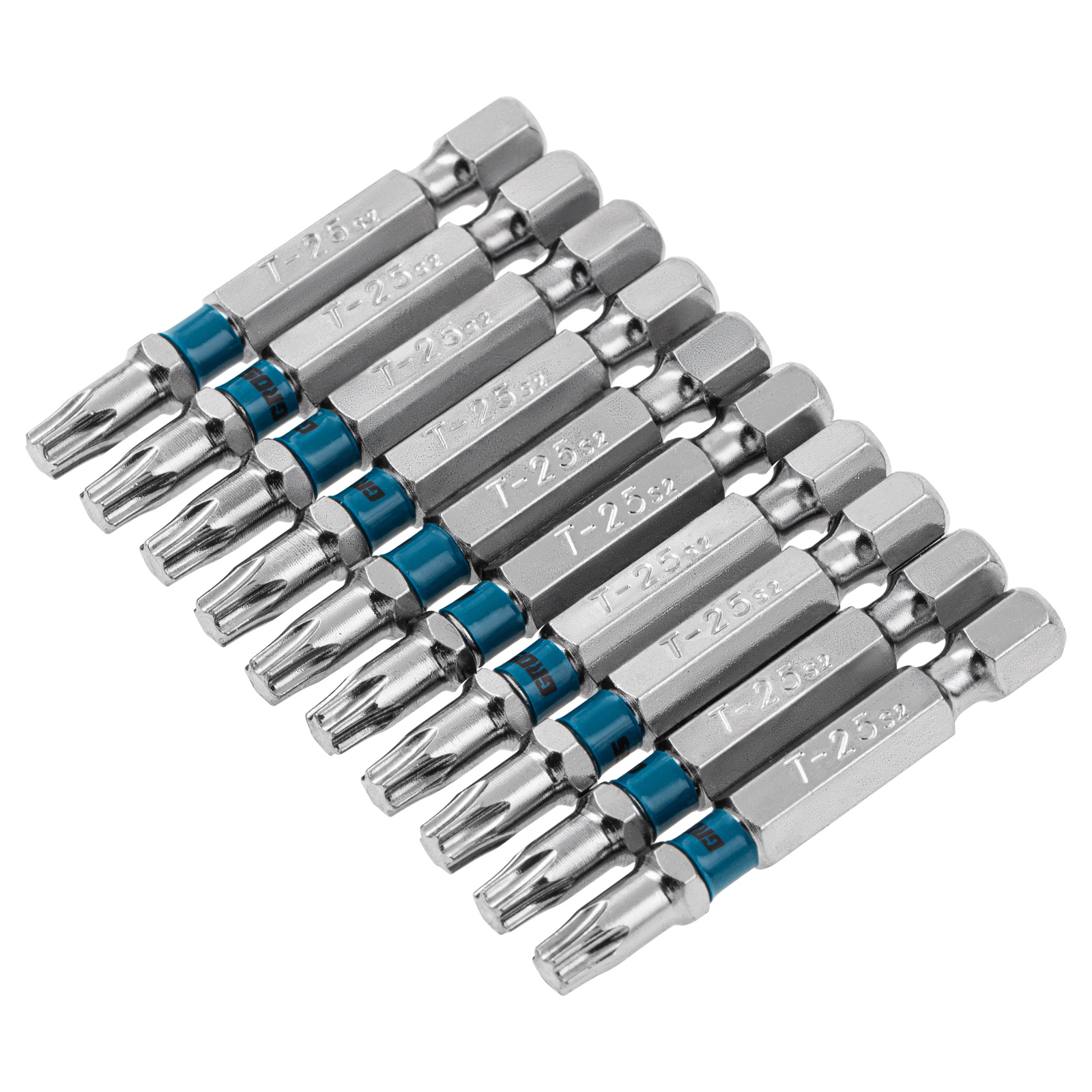 GROSS Биты Torx (TORX 25 × 50 мм, 10 шт., 11471)