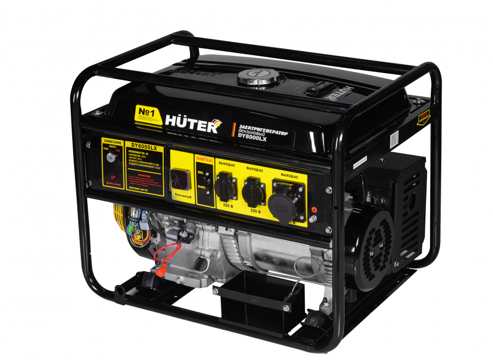 Huter Портативный бензогенератор DY8000LX