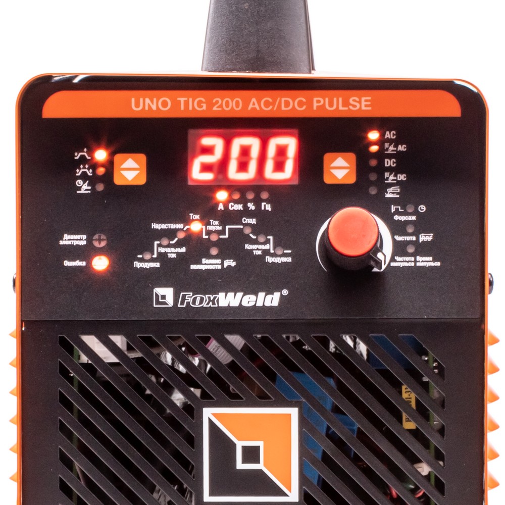 Foxweld Аргонодуговой аппарат UNO TIG 200 AC/DC PULSE