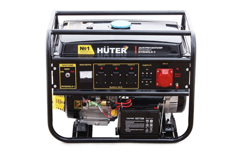 Huter Портативный бензогенератор DY8000LX-3