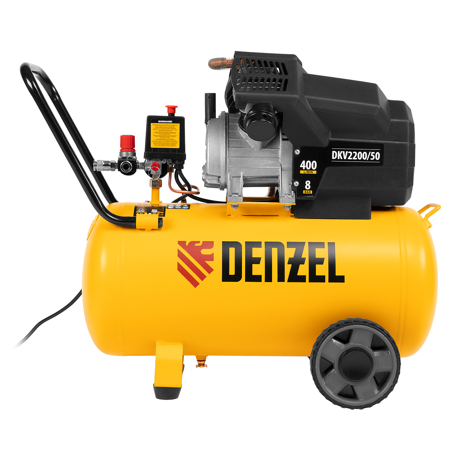 DENZEL Компрессор воздушный DKV2200/50 Х-PRO