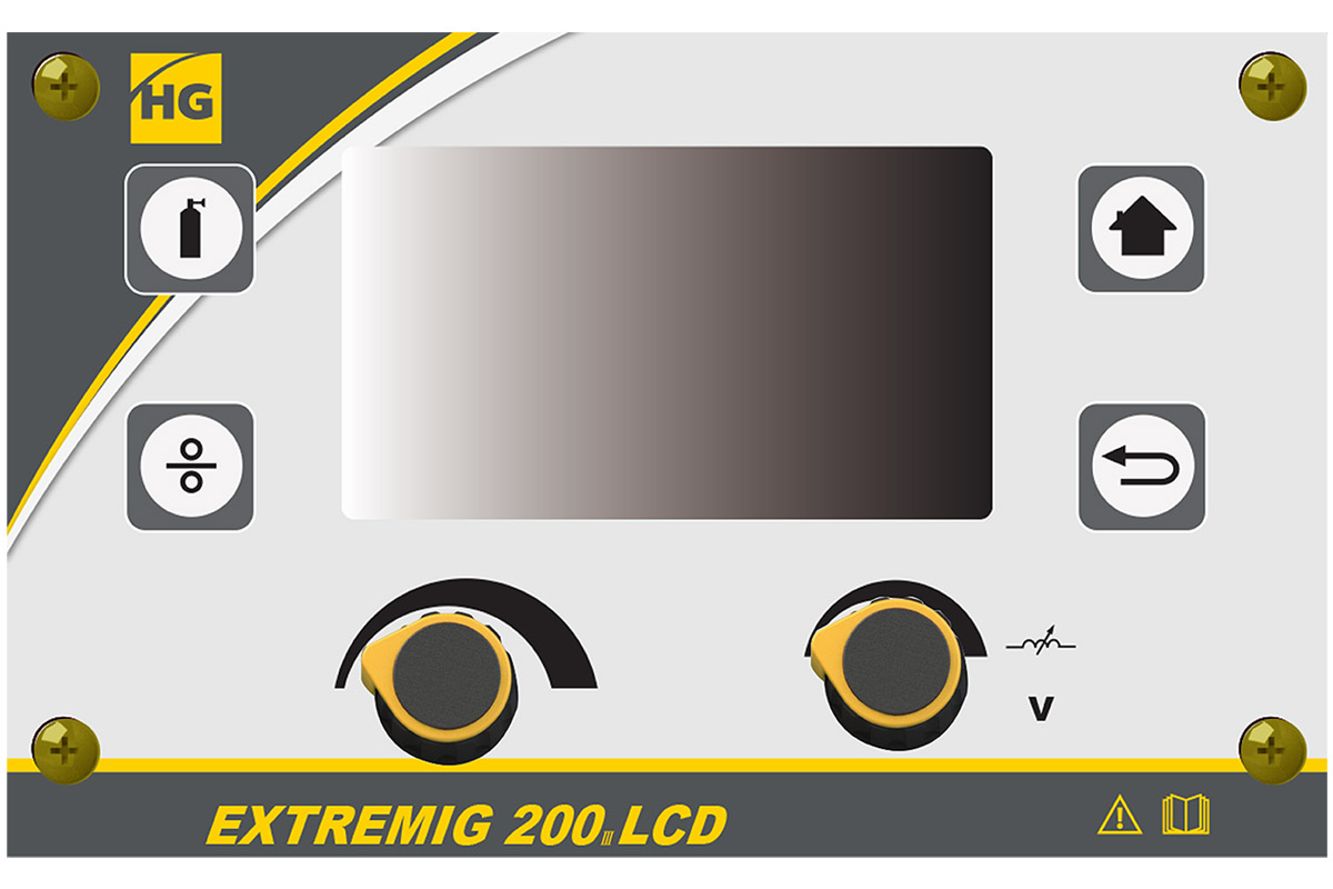 HUGONG Сварочный полуавтомат EXTREMIG 200 III LCD (029650)