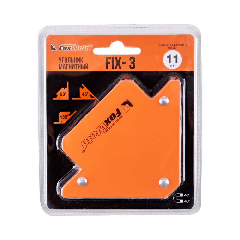 Foxweld Угольник магнитный FIX-3