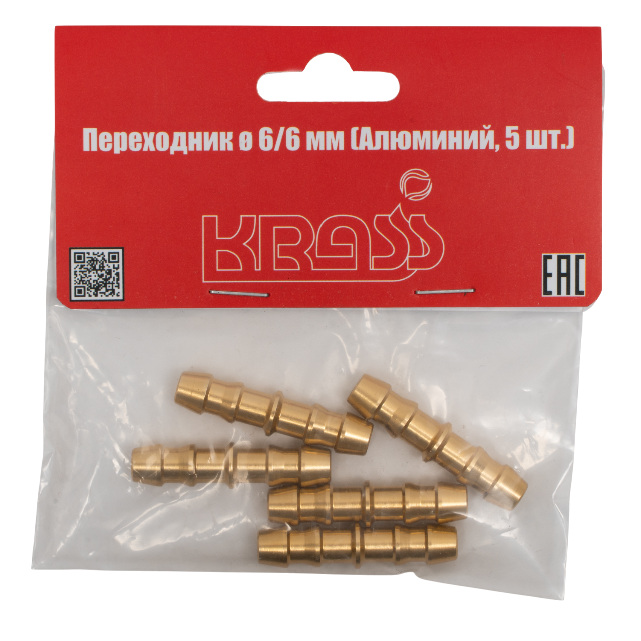 KRASS Переходник ф6/6 мм (2190594)
