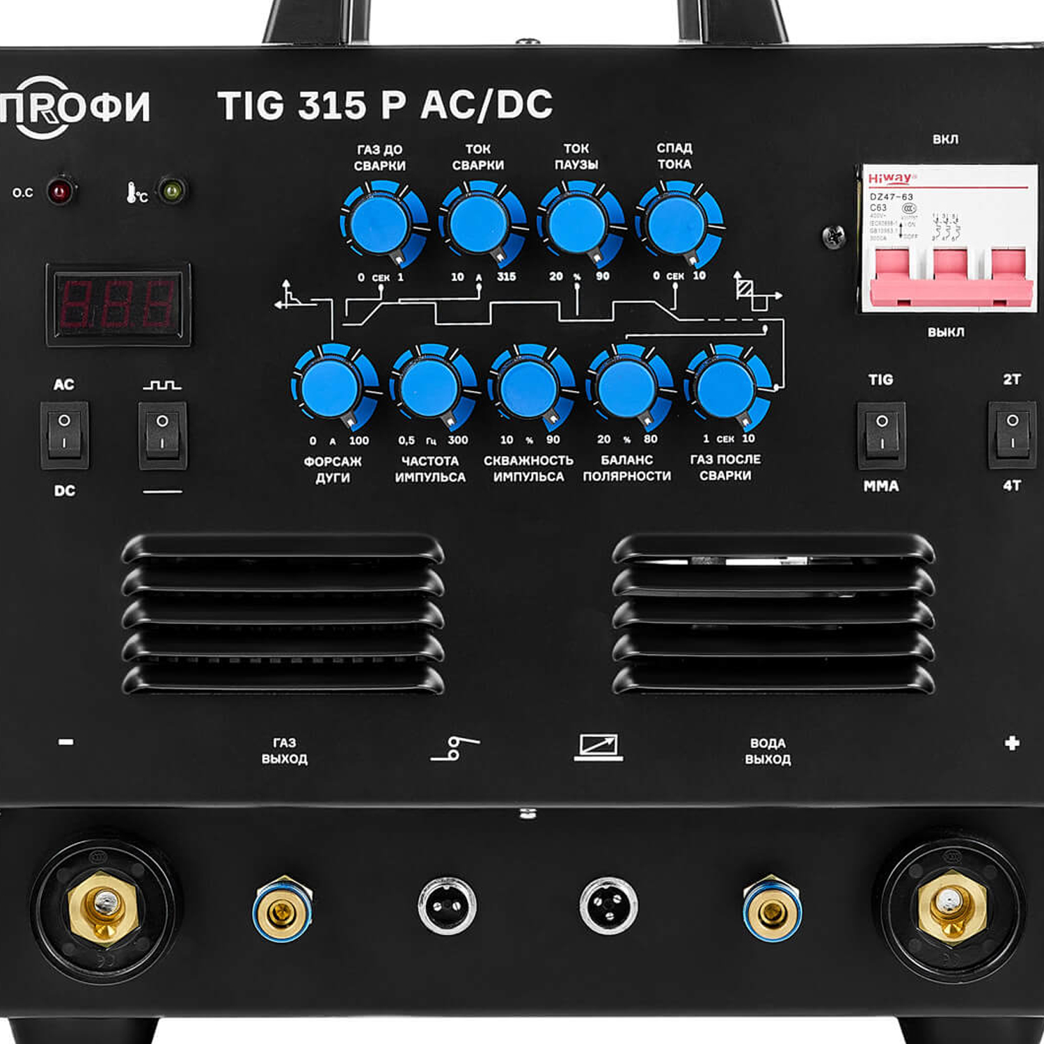 ПТК Аргонодуговой аппарат ПРОФИ TIG 315 P AC/DC