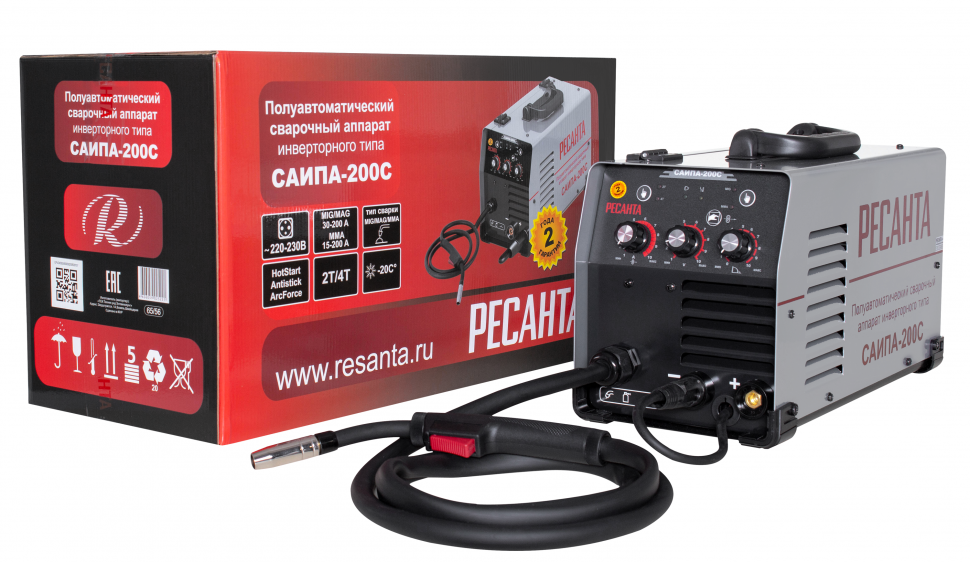 Ресанта Сварочный полуавтомат САИПА-200C