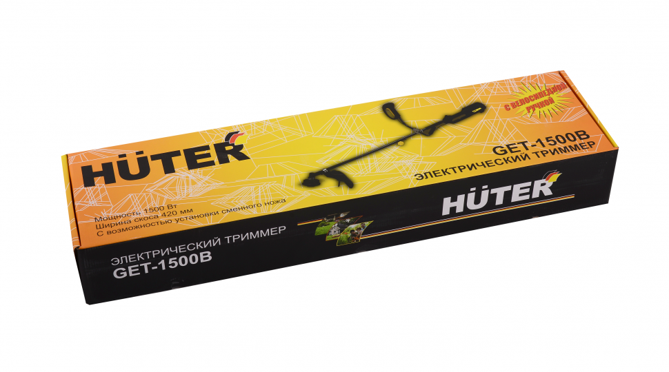 Huter Триммер электрический GET-1500B
