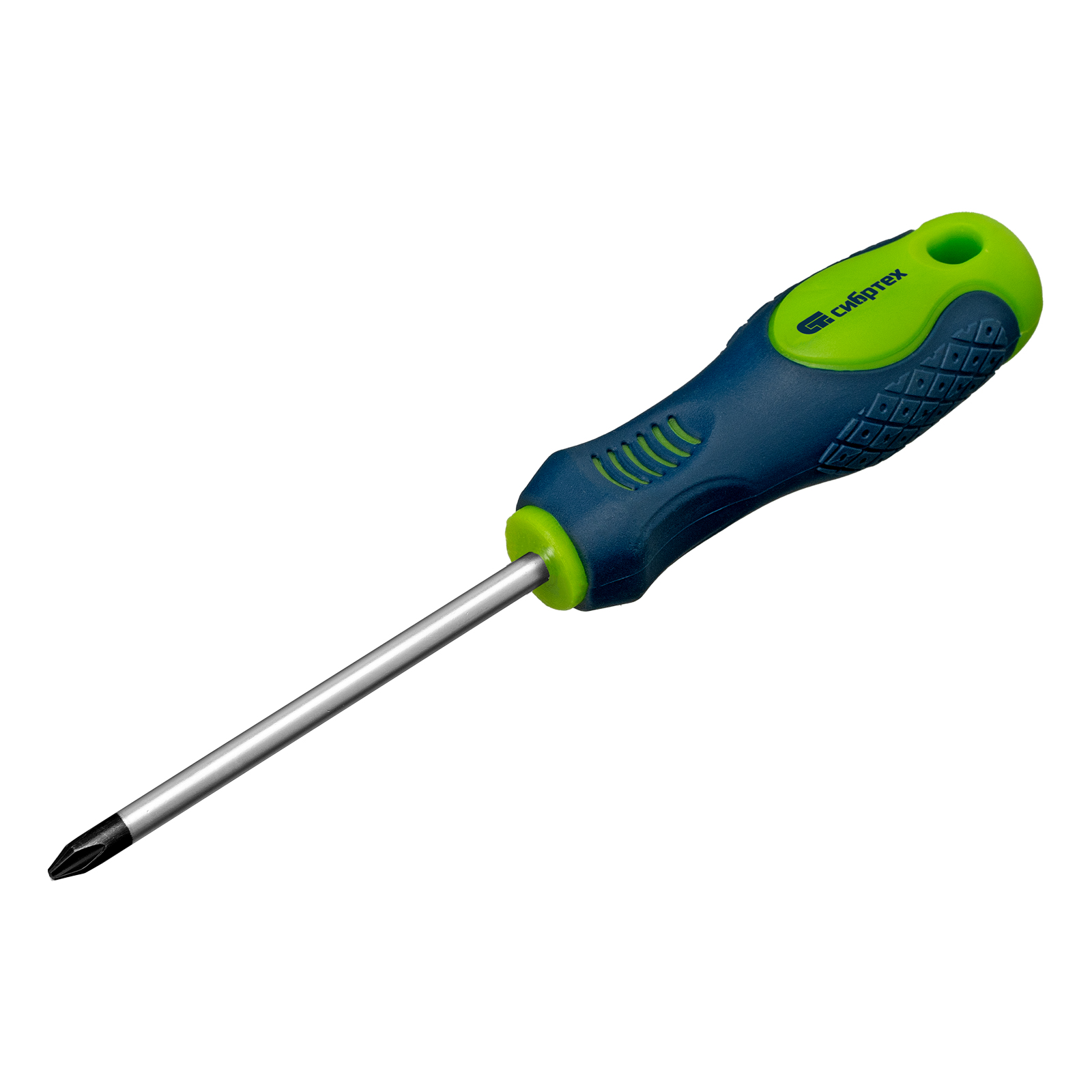 Сибртех Отвертки Philips (PH), двухкомпонентная рукоятка (PH1×80 мм, 11839)
