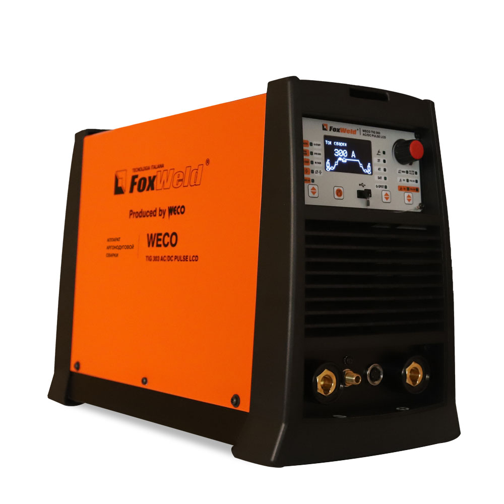 Foxweld Аргонодуговой аппарат WECO TIG 303 AC/DC PULSE LCD